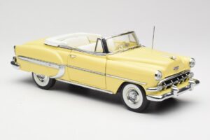 Chevrolet Bel Air Cabriolet Gul Sun Star 1:18 1712 Metall — bild 6 av 8