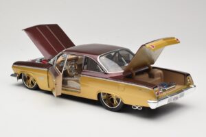 Chevrolet Bel Air Guld & Brun Maisto 1:18 31064 Metall — bild 5 av 8