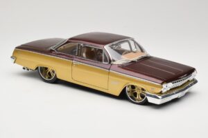 Chevrolet Bel Air Guld & Brun Maisto 1:18 31064 Metall — bild 6 av 8