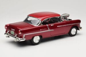 Chevrolet Bel Air Röd Motormax 1:18 73100TC-M1 Metall — bild 3 av 8