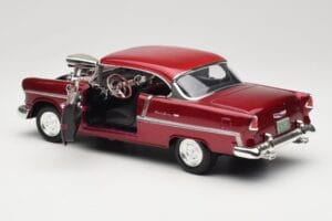 Chevrolet Bel Air Röd Motormax 1:18 73100TC-M1 Metall — bild 5 av 8