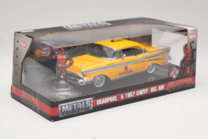 Chevrolet Bel Air Taxi Deadpool Metals Diecast 1:24 30290 Metall — bild 2 av 3
