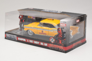 Chevrolet Bel Air Taxi Deadpool Metals Diecast 1:24 30290 Metall — bild 3 av 3