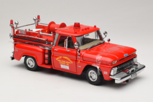 Chevrolet C-20 Fire Truck Sun Star 1:18 1383 Metall — bild 4 av 6