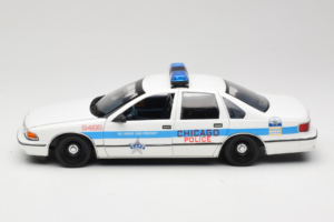 Chevrolet Caprice Chicago Polis UT Models 1:18 180142096 Metall — bild 4 av 8