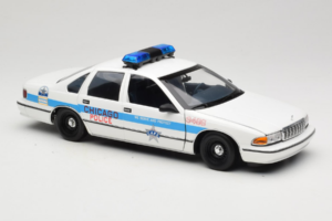 Chevrolet Caprice Chicago Polis UT Models 1:18 180142096 Metall — bild 6 av 8
