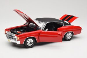 Chevrolet Chevelle SS 454 Röd Maisto 1:18 531892 Metall — bild 2 av 8