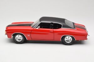 Chevrolet Chevelle SS 454 Röd Maisto 1:18 531892 Metall — bild 4 av 8
