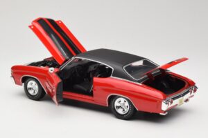 Chevrolet Chevelle SS 454 Röd Maisto 1:18 531892 Metall — bild 5 av 8