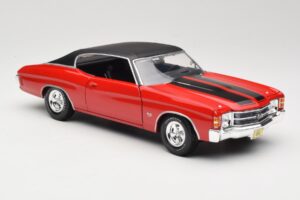 Chevrolet Chevelle SS 454 Röd Maisto 1:18 531892 Metall — bild 6 av 8