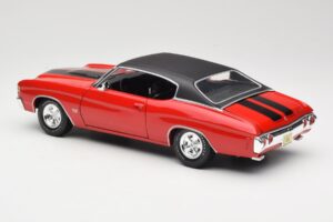 Chevrolet Chevelle SS 454 Röd Maisto 1:18 531892 Metall — bild 7 av 8