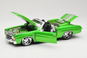 Chevrolet Chevelle SS Cabriolet Grön Maisto 1:18 31099 Metall — bild 2 av 8