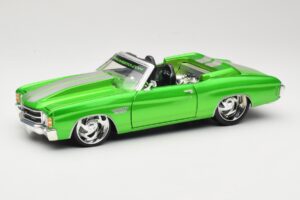 Chevrolet Chevelle SS Cabriolet Grön Maisto 1:18 31099 Metall