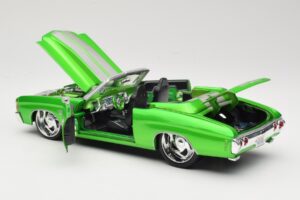 Chevrolet Chevelle SS Cabriolet Grön Maisto 1:18 31099 Metall — bild 5 av 8