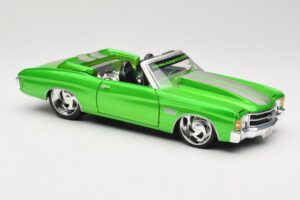 Chevrolet Chevelle SS Cabriolet Grön Maisto 1:18 31099 Metall — bild 6 av 8