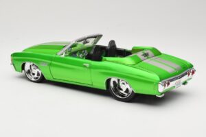 Chevrolet Chevelle SS Cabriolet Grön Maisto 1:18 31099 Metall — bild 7 av 8