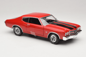 Chevrolet Chevelle SS Röd Jack Reacher Auto World 1:18 AWSS109/06 Metall — bild 6 av 8