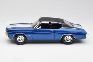 Chevrolet Chevelle SS 454 Blå Maisto 1:18 531886 Metall — bild 4 av 8