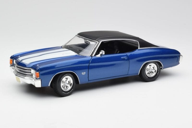 Chevrolet Chevelle SS 454 Blå Maisto 1:18 531886 Metall