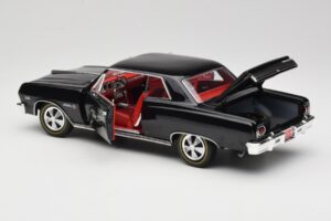 Chevrolet Chevelle Z-16 Svart American Muscle 1:18 AMM1061/06 Metall — bild 5 av 8