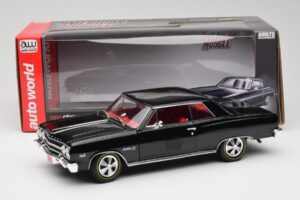 Chevrolet Chevelle Z-16 Svart American Muscle 1:18 AMM1061/06 Metall — bild 8 av 8