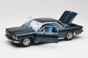 Chevrolet Corvair Mörkblå Sun Star 1:18 1482 Metall — bild 2 av 8