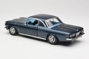 Chevrolet Corvair Mörkblå Sun Star 1:18 1482 Metall — bild 5 av 8