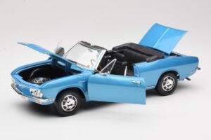 Chevrolet Corvair Monza Cabriolet Blå Road Signature 1:18 92498 Metall — bild 2 av 8