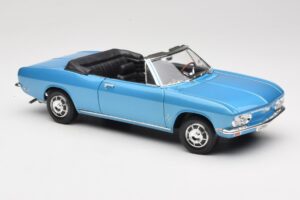 Chevrolet Corvair Monza Cabriolet Blå Road Signature 1:18 92498 Metall — bild 6 av 8