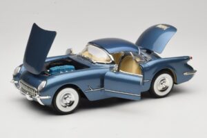 Chevrolet Corvette C1 Blå Mira 1:18 6105 Metall — bild 2 av 8