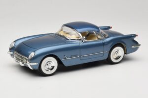 Chevrolet Corvette C1 Blå Mira 1:18 6105 Metall