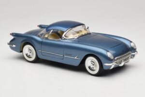 Chevrolet Corvette C1 Blå Mira 1:18 6105 Metall — bild 6 av 8