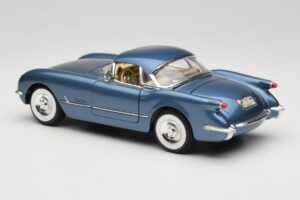 Chevrolet Corvette C1 Blå Mira 1:18 6105 Metall — bild 7 av 8