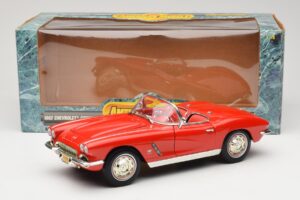 Chevrolet Corvette C1 Röd ERTL 1:18 7835 Metall — bild 8 av 8