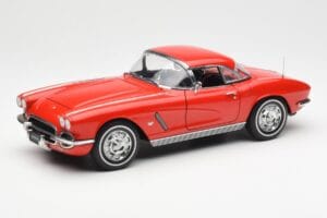 Chevrolet Corvette C1 Cabriolet Roman Röd AUTOart 1:18 71102 Metall