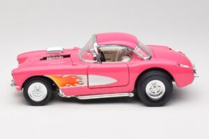 Chevrolet Corvette C1 Gasser Rosa Road Legends 1:18 92019-R1 Metall — bild 4 av 8