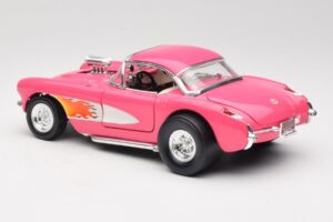 Chevrolet Corvette C1 Gasser Rosa Road Legends 1:18 92019-R1 Metall — bild 7 av 8