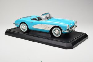 Chevrolet Corvette C1 Hard Top Blå Solido 1:12 1202-M1 Metall — bild 6 av 8