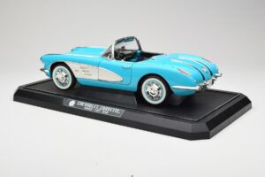 Chevrolet Corvette C1 Hard Top Blå Solido 1:12 1202-M1 Metall — bild 7 av 8