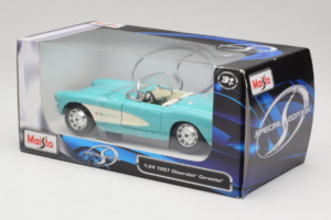 Chevrolet Corvette C1 Mintgrönt Maisto 1:24 31275 Metall — bild 3 av 3