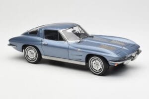 Chevrolet Corvette C2 Blågrå Metallic AUTOart 1:18 71182 Metall — bild 6 av 8