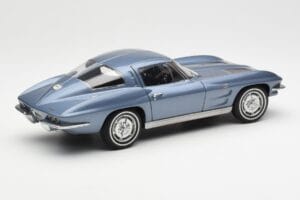Chevrolet Corvette C2 Blågrå Metallic AUTOart 1:18 71182 Metall — bild 3 av 8