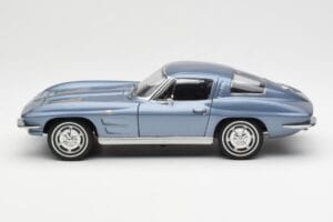 Chevrolet Corvette C2 Blågrå Metallic AUTOart 1:18 71182 Metall — bild 4 av 8