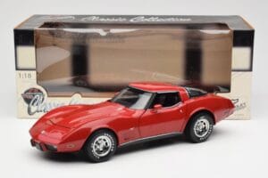 Chevrolet Corvette C3 Röd UT Models 1:18 21073 Metall — bild 8 av 8