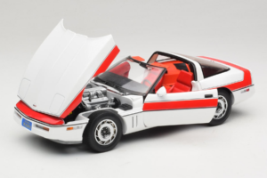 Chevrolet Corvette C4 A-Team Vit GreenLight 1:18 13532 Metall — bild 2 av 8