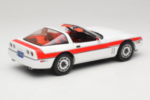 Chevrolet Corvette C4 A-Team Vit GreenLight 1:18 13532 Metall — bild 3 av 8