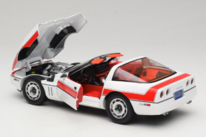 Chevrolet Corvette C4 A-Team Vit GreenLight 1:18 13532 Metall — bild 5 av 8