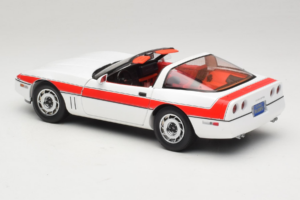 Chevrolet Corvette C4 A-Team Vit GreenLight 1:18 13532 Metall — bild 7 av 8