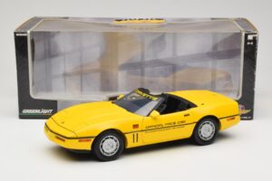 Chevrolet Corvette C4 Indianapolis 500 Pace Car Gul Greenlight 1:18 11801-06 Metall — bild 8 av 8