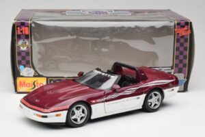 Chevrolet Corvette C4 Indy 500 Pace Car Maisto 1:18 56011 Metall — bild 8 av 8